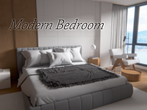 Modern Bedroom -Day Version