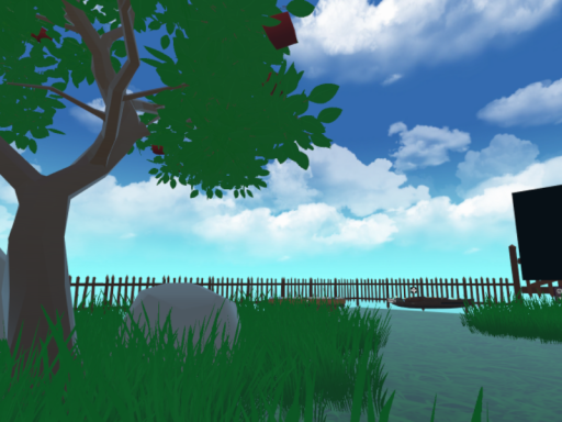 Simple World with Tree
