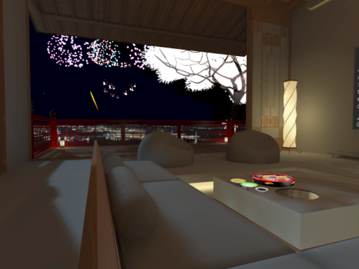 夜景でチル