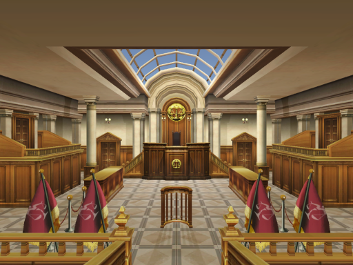 Ace Attorney Court UDON