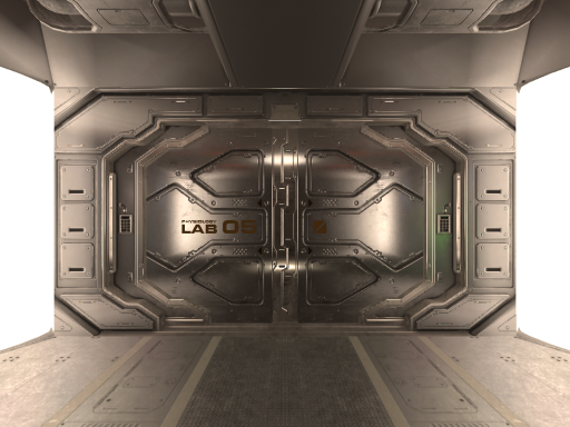 Sci-Fi Hallway