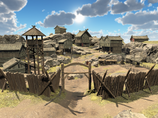 Viking village