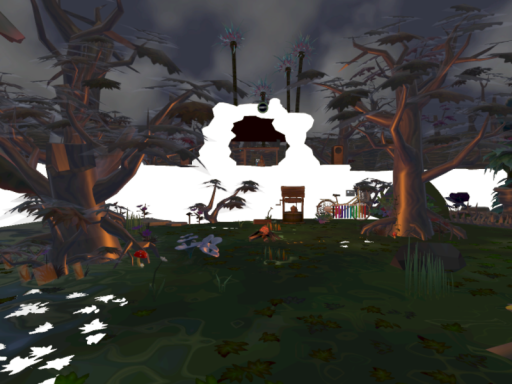 dark rave forest