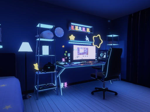 bebe blue room