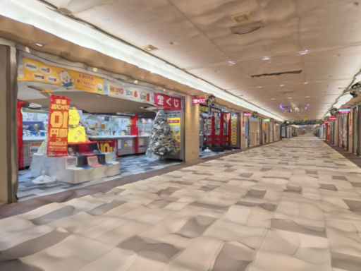 名古屋 ユニモール 地下街フォトグラメトリ