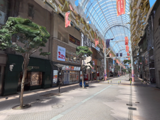 仙台 アーケード商店街 フォトグラメトリ