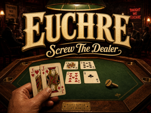 Euchre˸ Screw The Dealer
