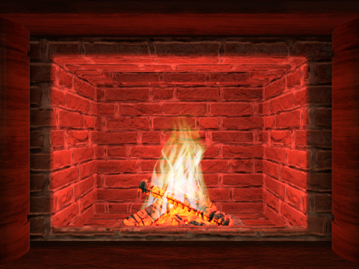 Cuddle by the fire