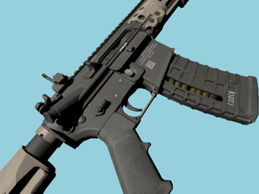 a giant m4a1