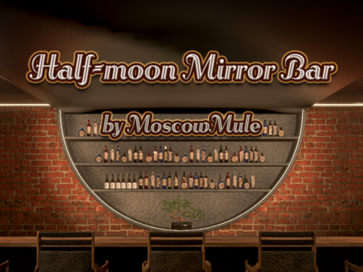 Half-moon Mirror Bar Sample