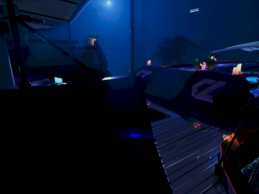 LeshiCorp Yacht- Night
