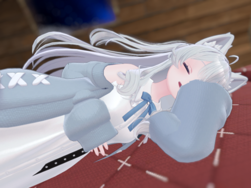 ライムちゃんと添い寝