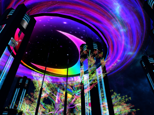 Furry Prismatic Galaxy City
