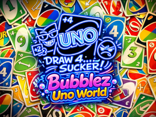 Draw 4 Sucker - Bubblez Uno World