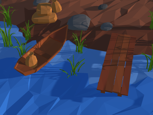 Low Poly Beach v0․1