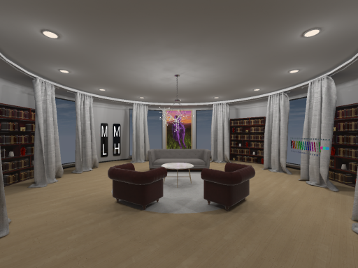 circular hangout room