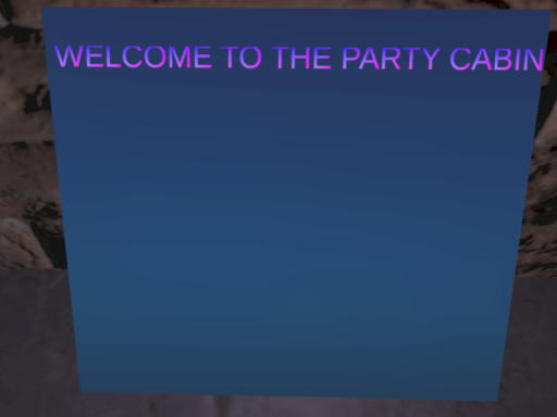 Cabin party