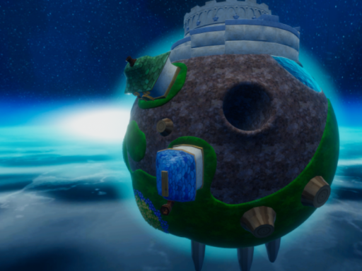 Gateway Galaxy with gravity