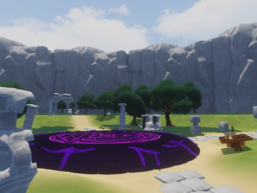 Ecliptica˸ Forest Ruins