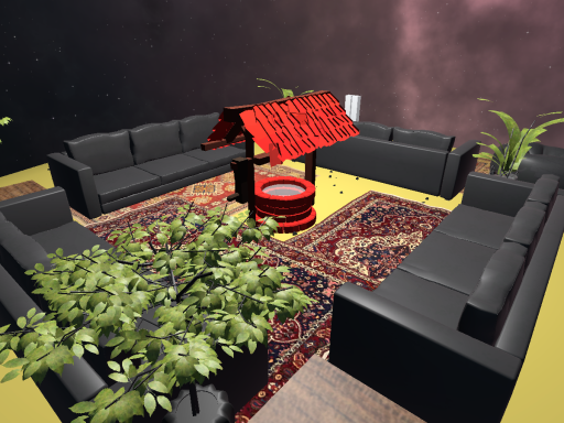 Floating livingroom