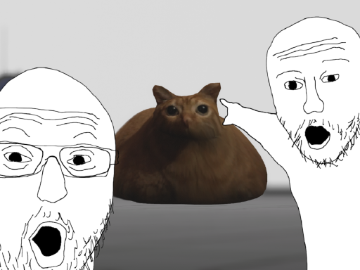 Cat Spinning to the Portal Radio
