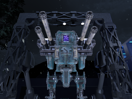 Mech Outpost in Winter