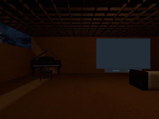 Night theater room