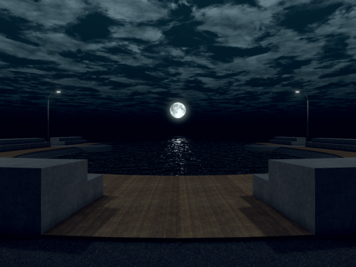Midnight At The Pier