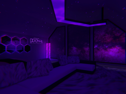 Purple Starry Room