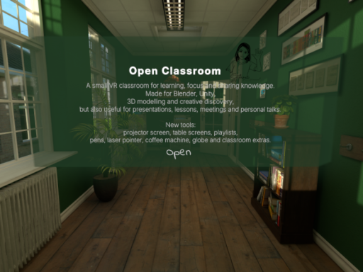 Open Classroom by StefanieInVR