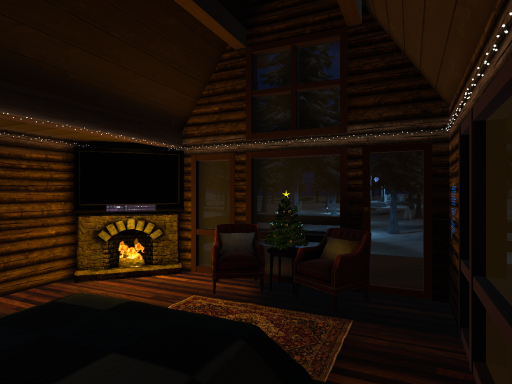 Winter Bedroom