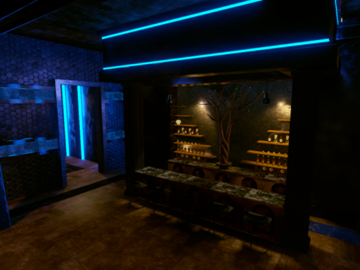 Dark Copper Bar