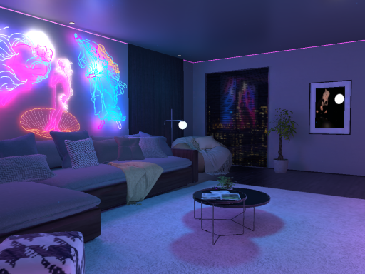At Her Place After Dark