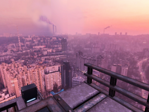 Pink Rooftop