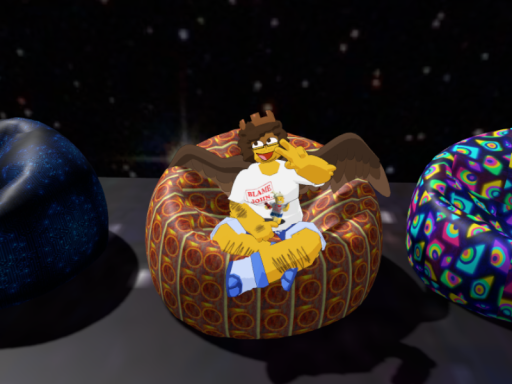 Space themed chill world