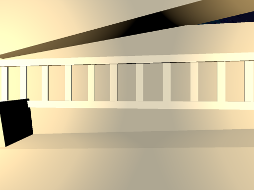 A train station in the void