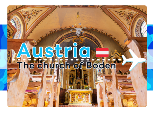 Inside the church of Boden