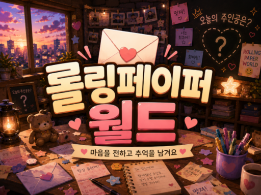 협합의 익명 롤링페이퍼