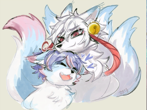 Master and puppy's home