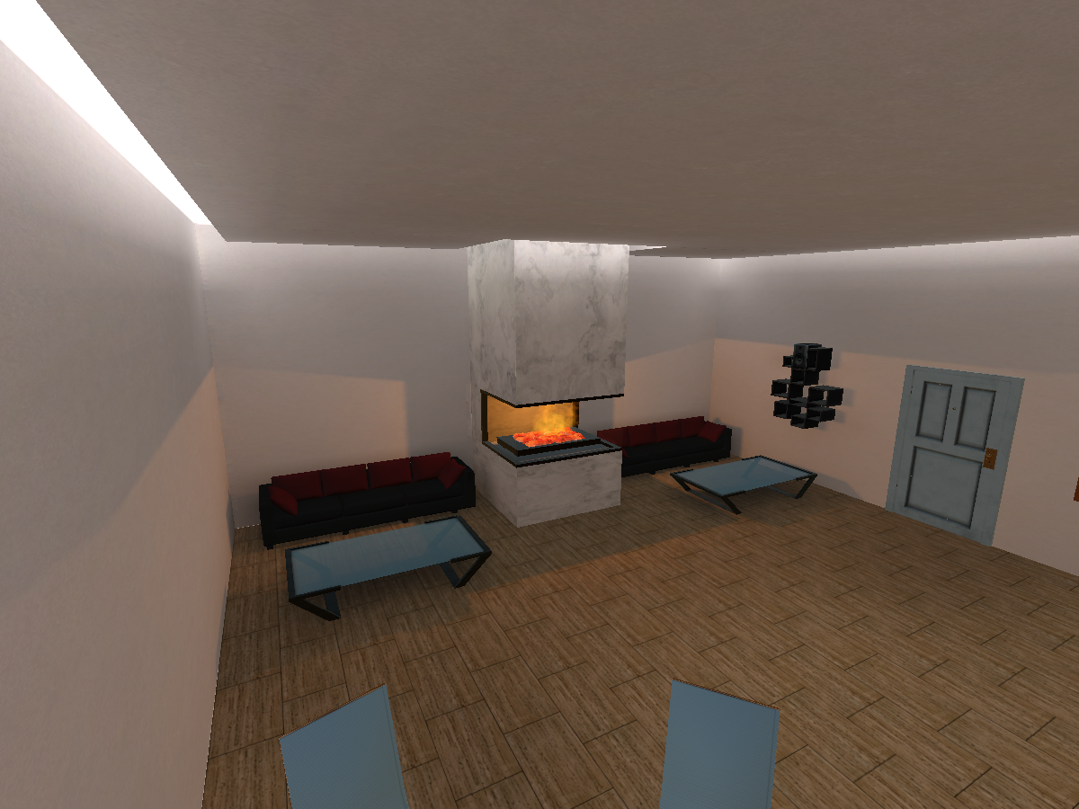 Fireplace Penthouse