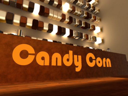 Candy Corn with no candy or corn