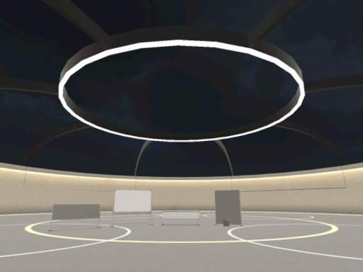 Open-top Exhibition Hall ［Sample］