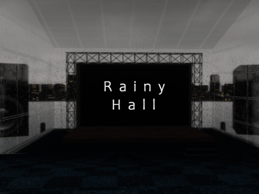 雨の中の映画館-Rainy Hall-