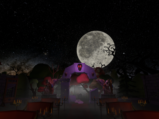 The Zombie Queen's Courtyard