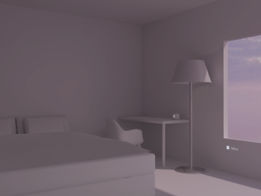 Small pink room