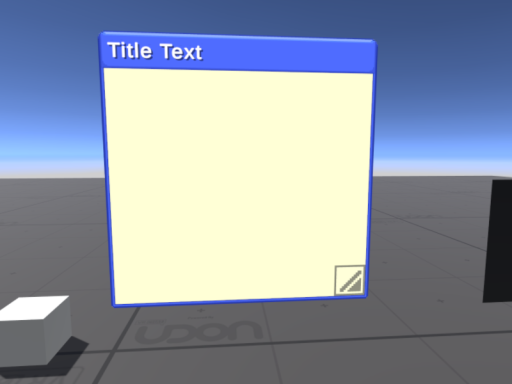 Udon Window System ≺dev≻