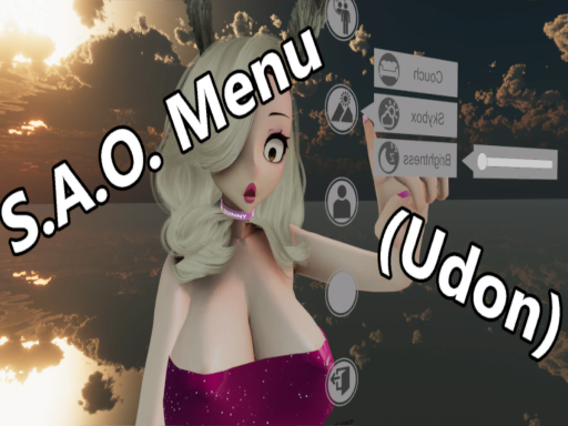S․A․O․ Menu（Udon）