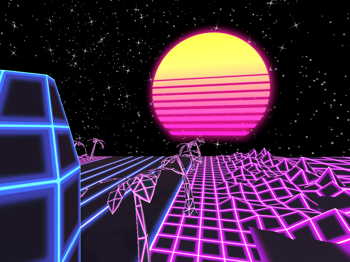 Retrowave Chill Map