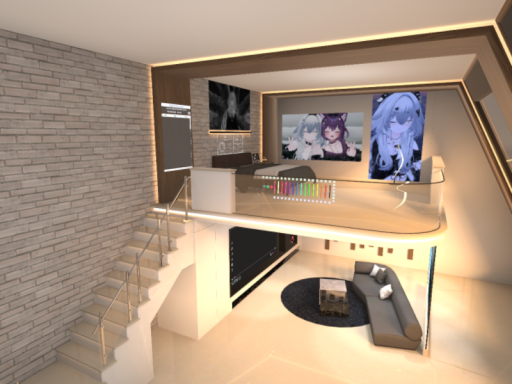 寝る部屋