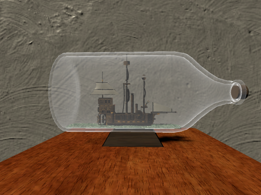 ship in a bottle （wip）